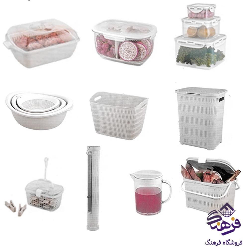 جهيزيه ليمون 58پارچه نقره اي