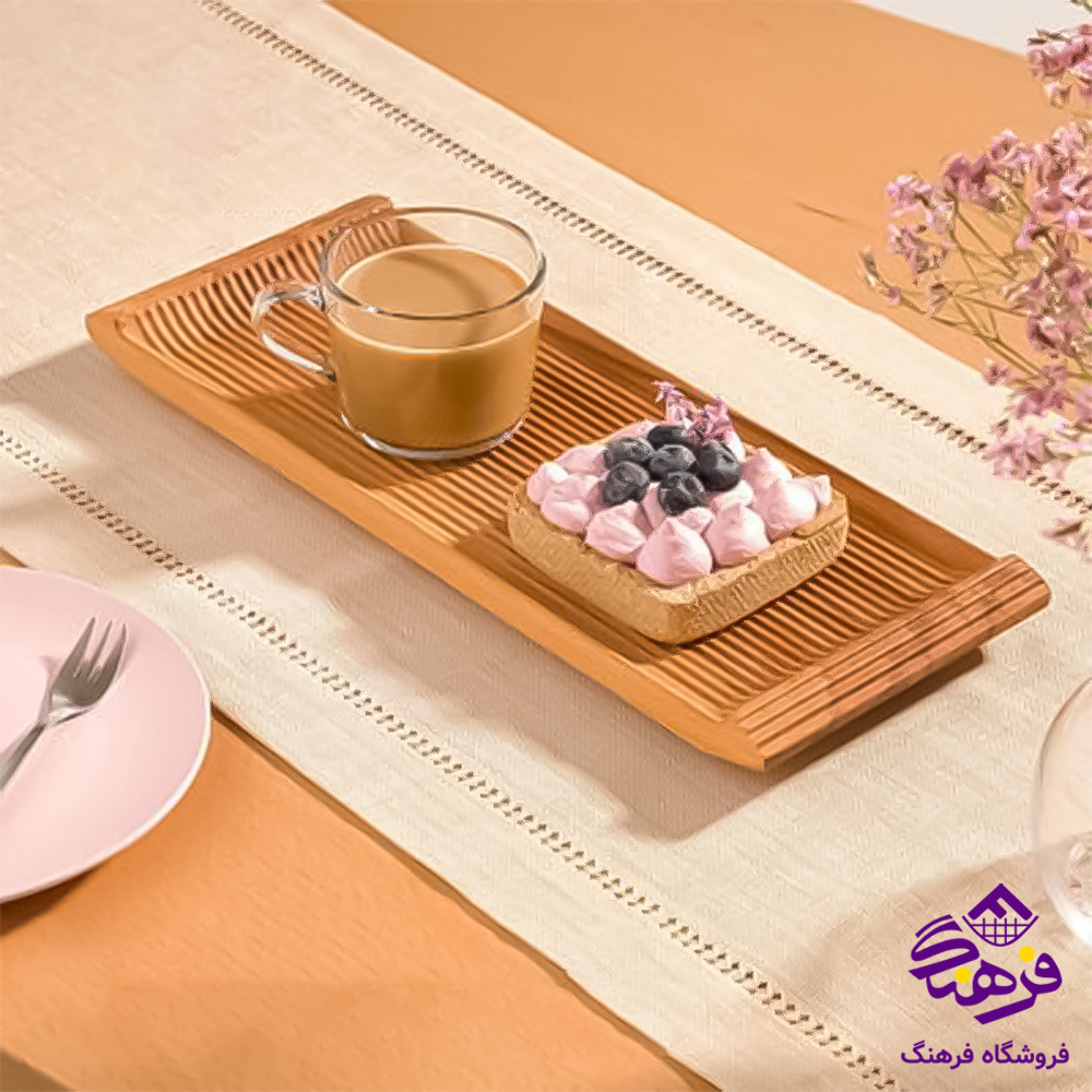 سینی سرو صبحانه رایکا مدل بیضی 