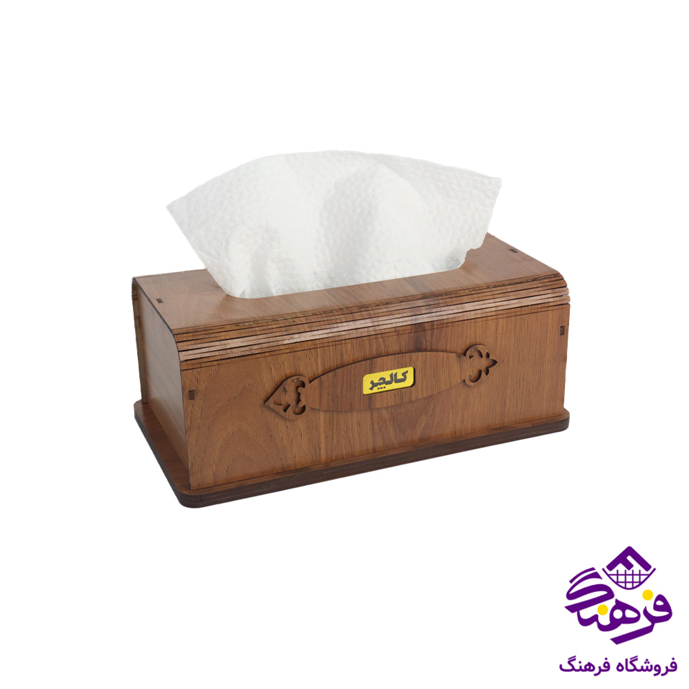 جادستمال کاغذی کالچر چوبی