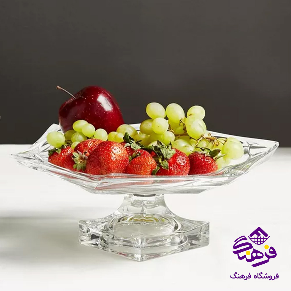 قاب شیرینی پارادیسو پایه دار کادو نوری (4دک)