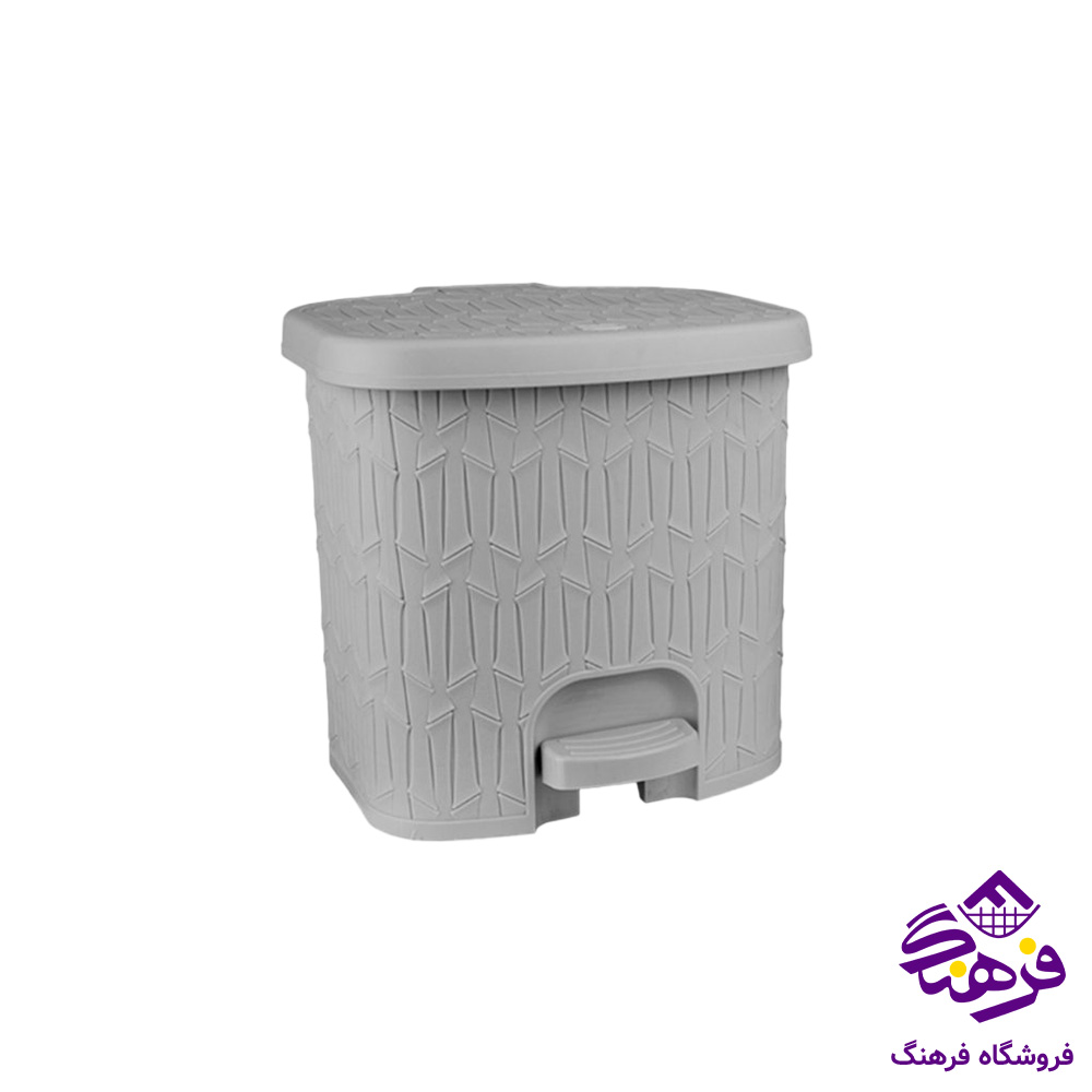 سطل لیمون پدالی بامبو 4گوش بزرگ