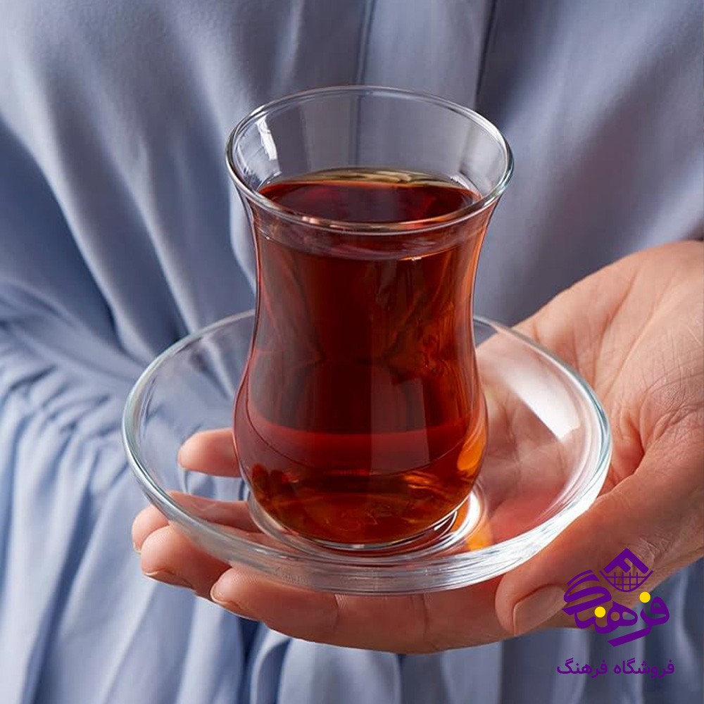 استکان گلجام پنجره ای 90کاوه (12دک)