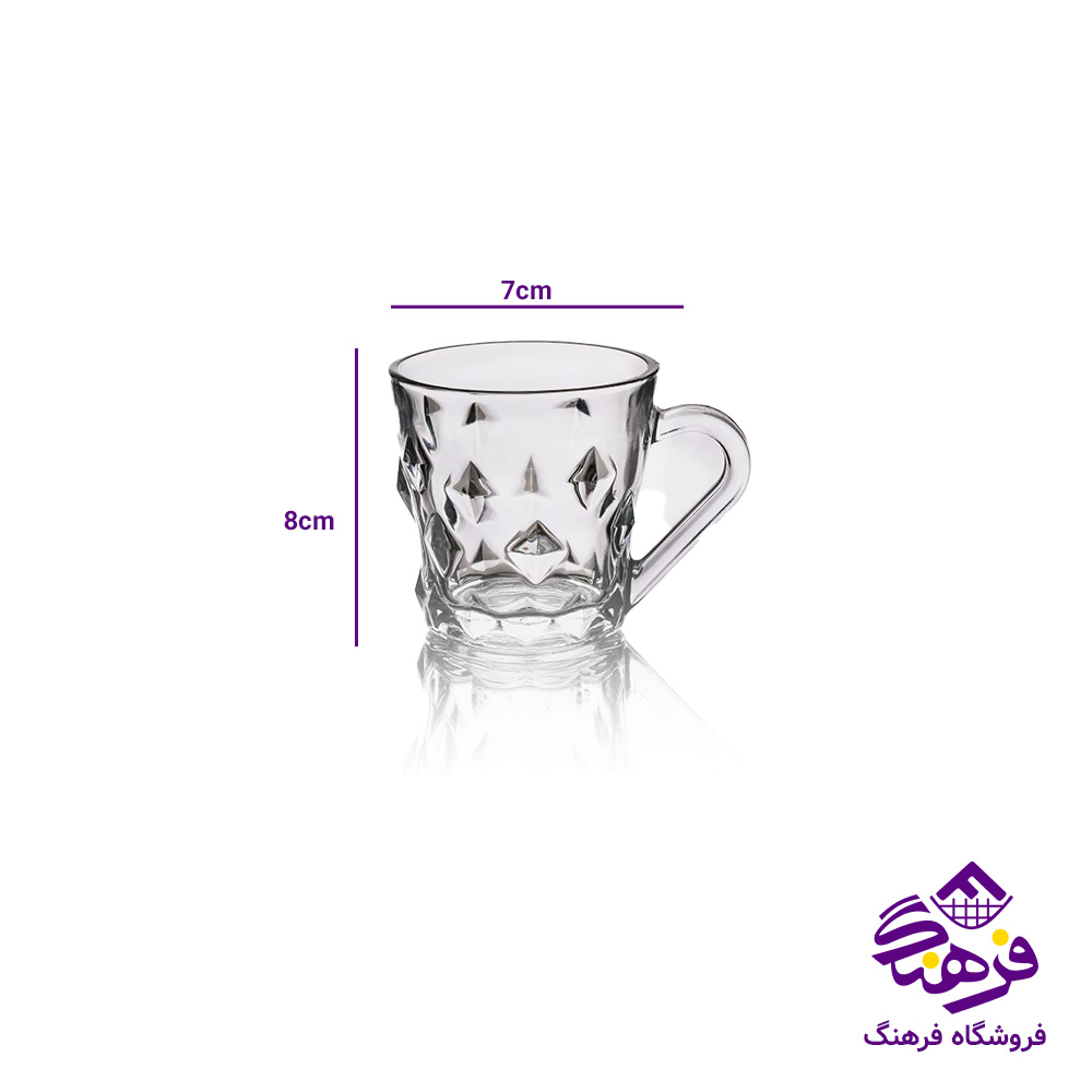 نيم ليوان اصفهان نوشين دسته دار کادو (8دک) 443