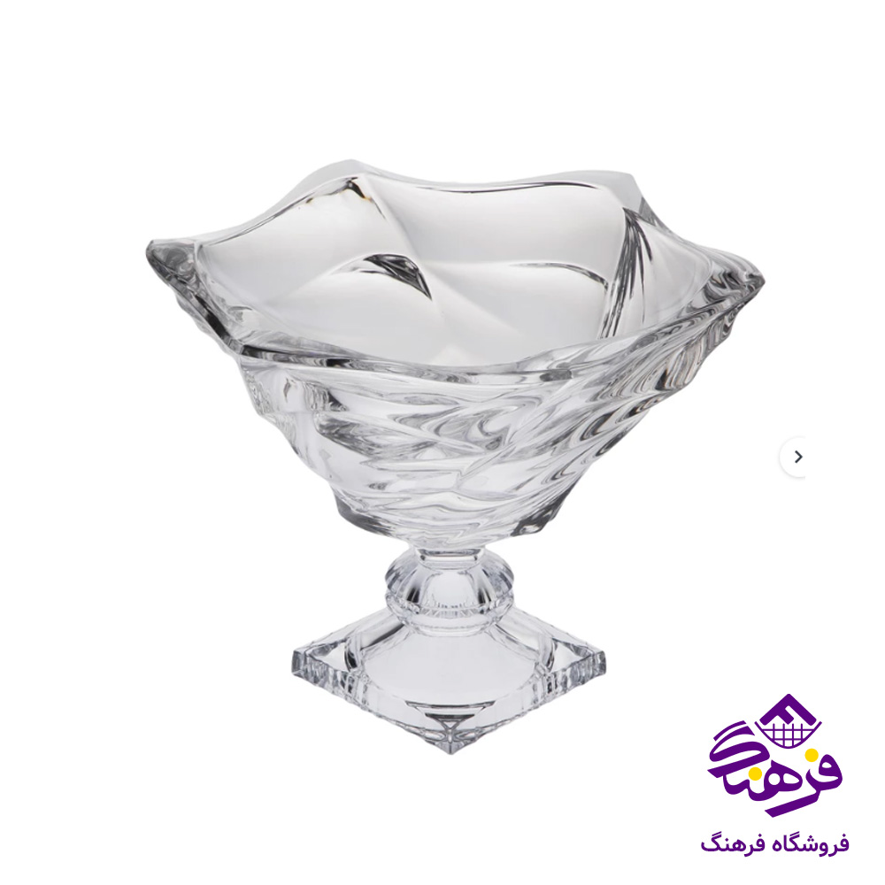 کاسه اجیل پارادیسو پایه دار کادو نوری (4دک)