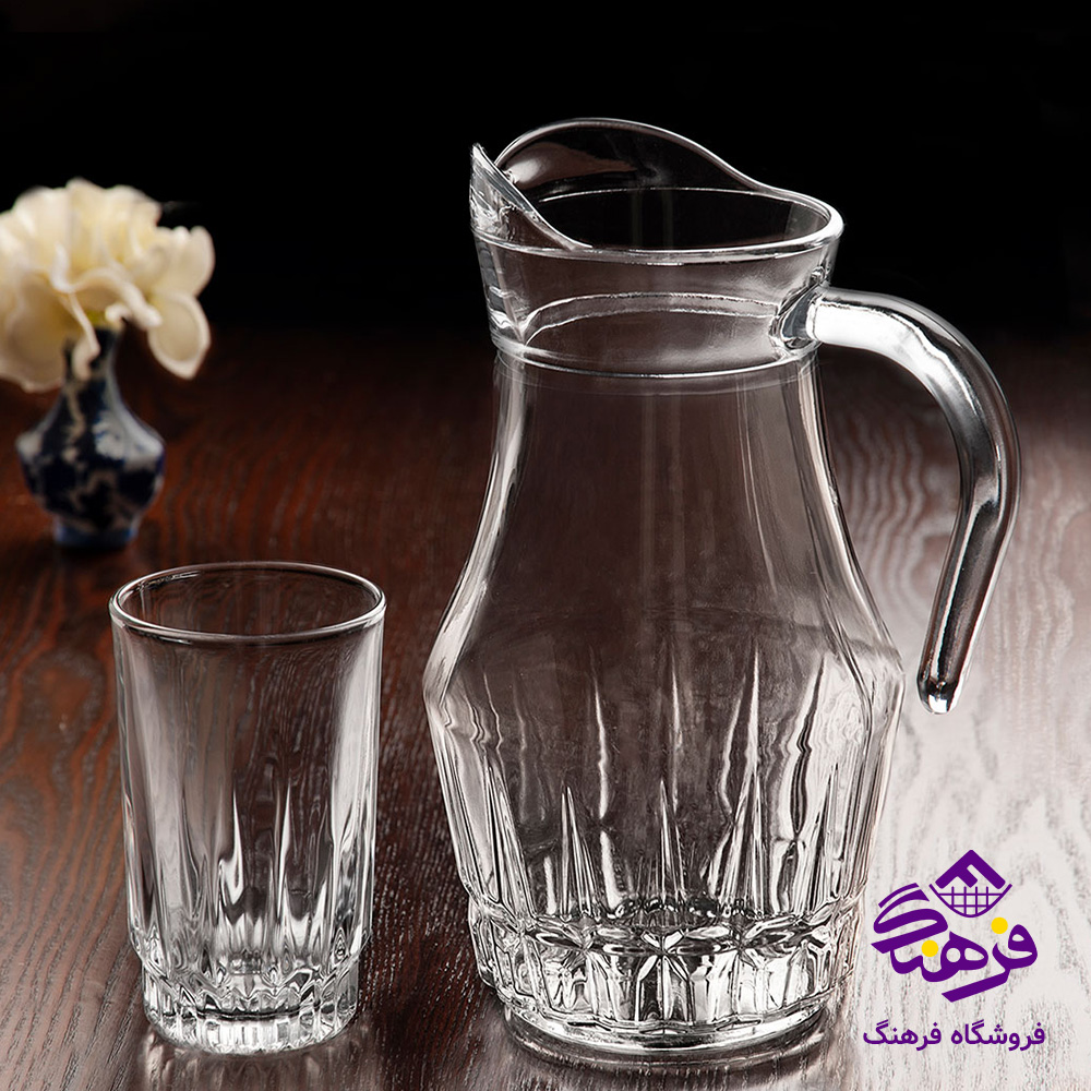 پارچ و لیوان مرجان کادو اصفهان (6دک)