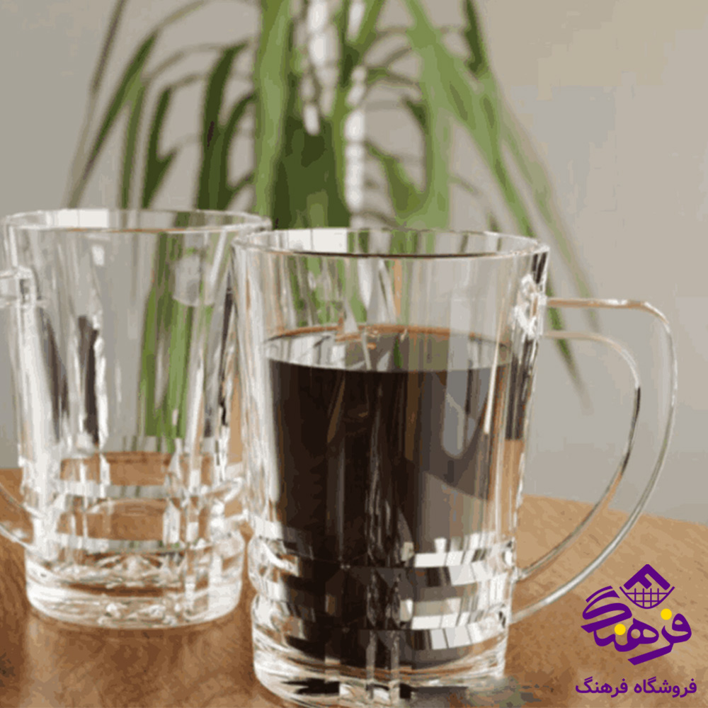 نیم لیوان ارنست دسته دار کادو کاوه (6دک)
