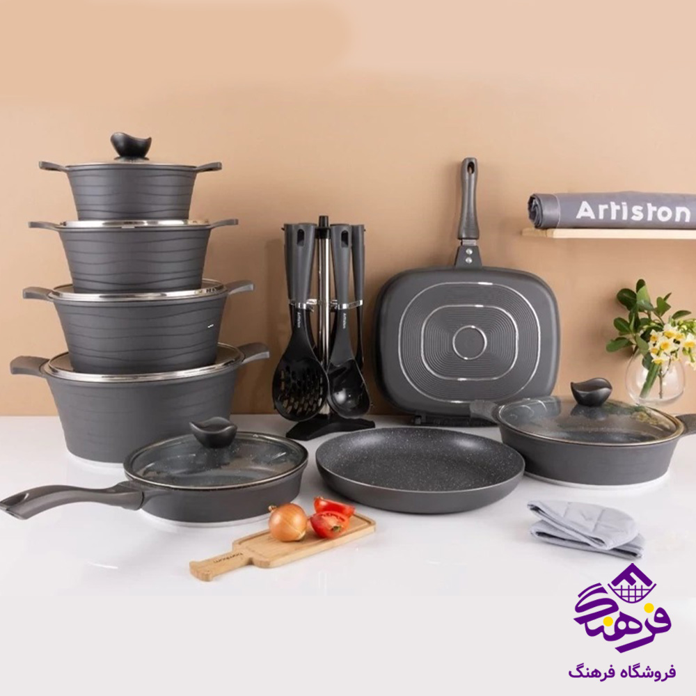 سرویس قابلمه 25پارچه مدادی ارتیستون 2586