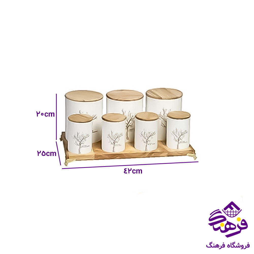 پاسماوری ارتیستون 8پارچه درب بامبو 8604
