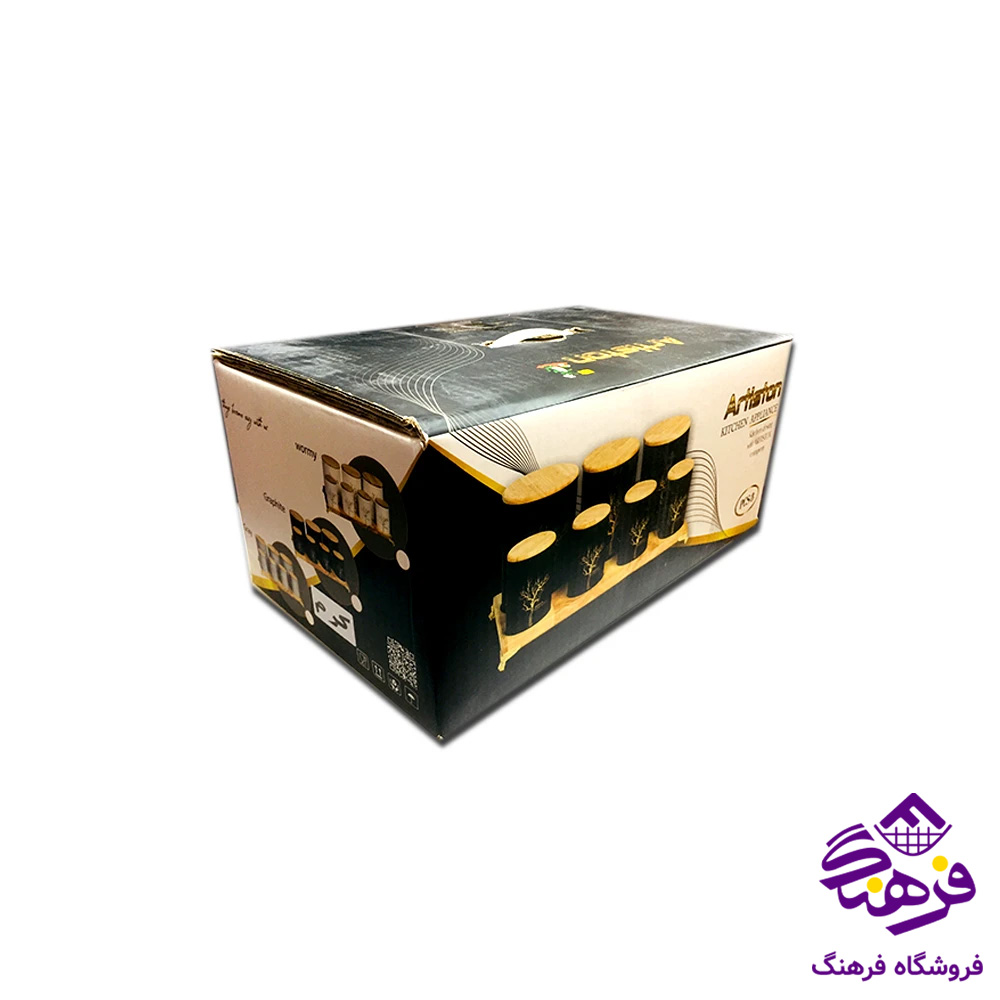 پاسماوری ارتیستون 8پارچه درب بامبو 8604