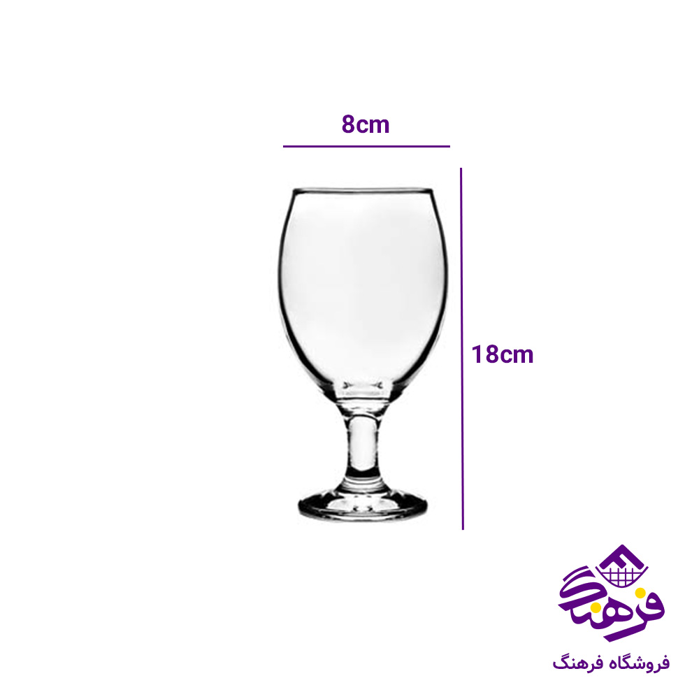 جام گیلاس هریسون2 کادویی بلور کاوه