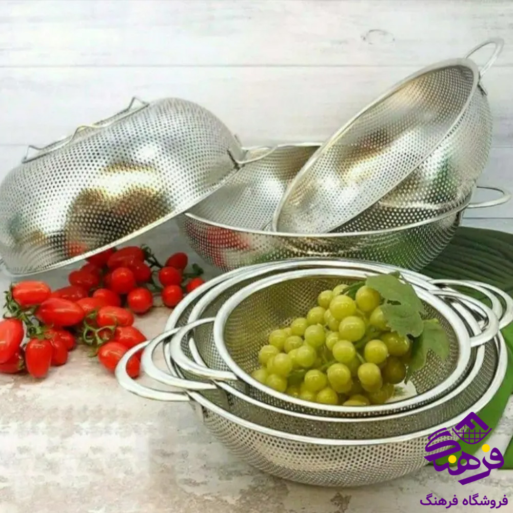 ابکش پانچ استیل 6پارچه  دسته دار MRS