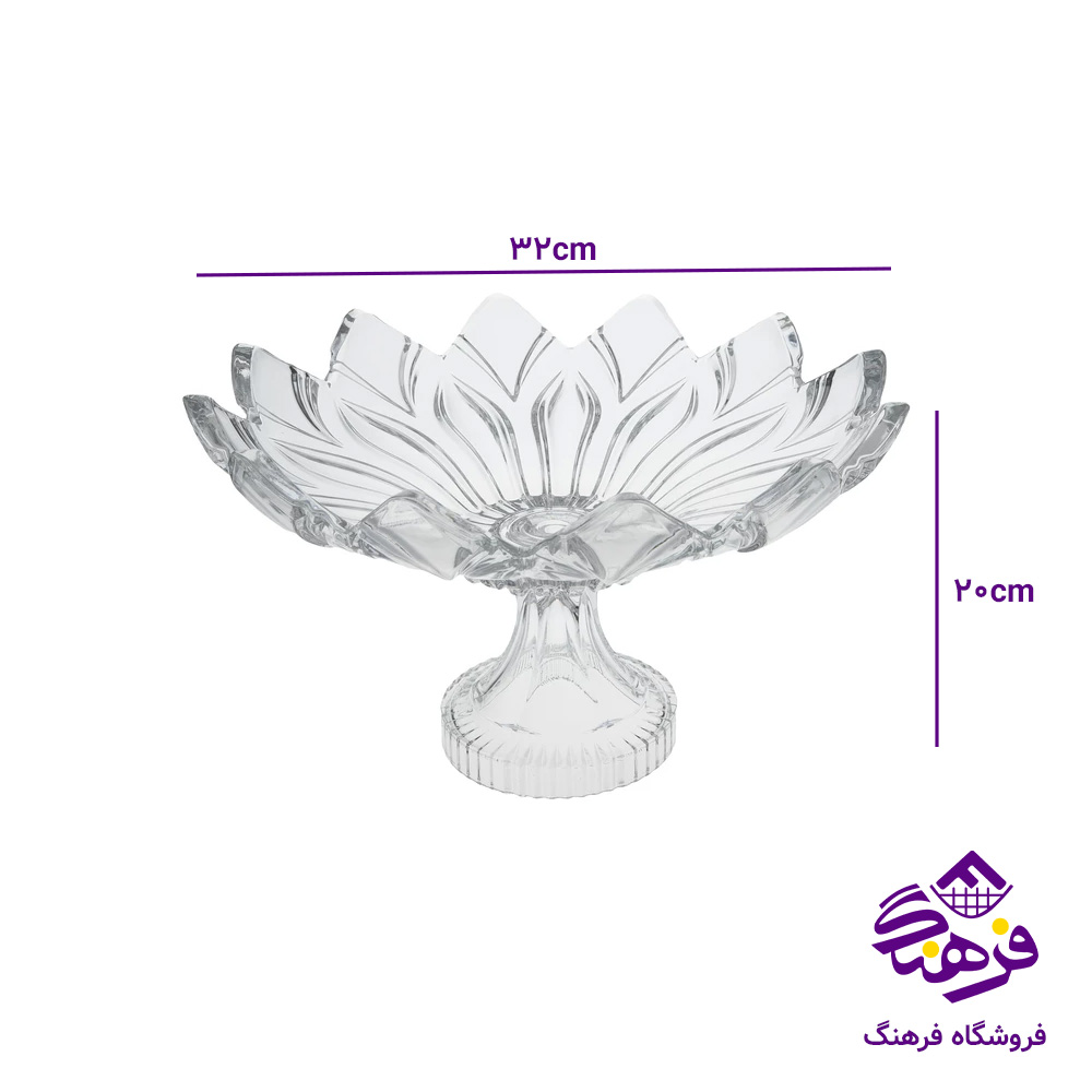 کاسه پایه دار ویلا نیم گود کادو نوری (4دک)