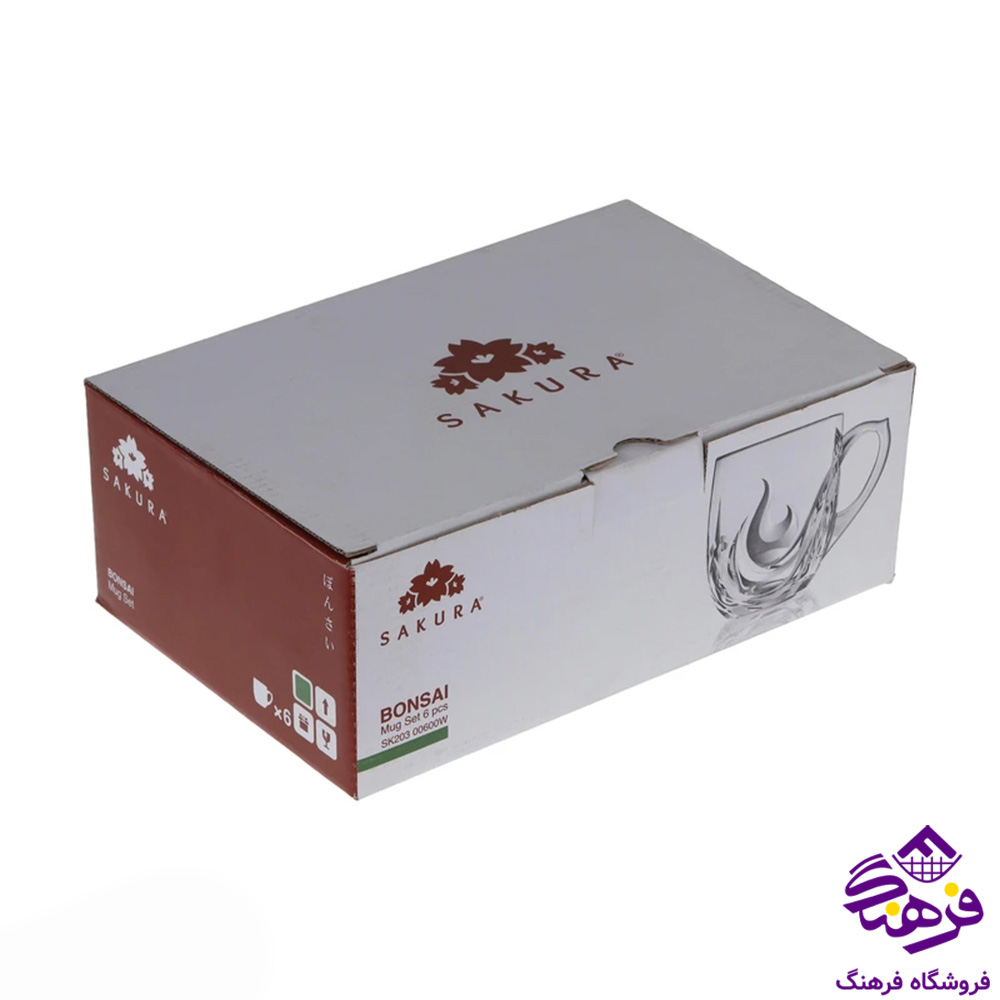نیم لیوان بونسای کادو نوری 6دک