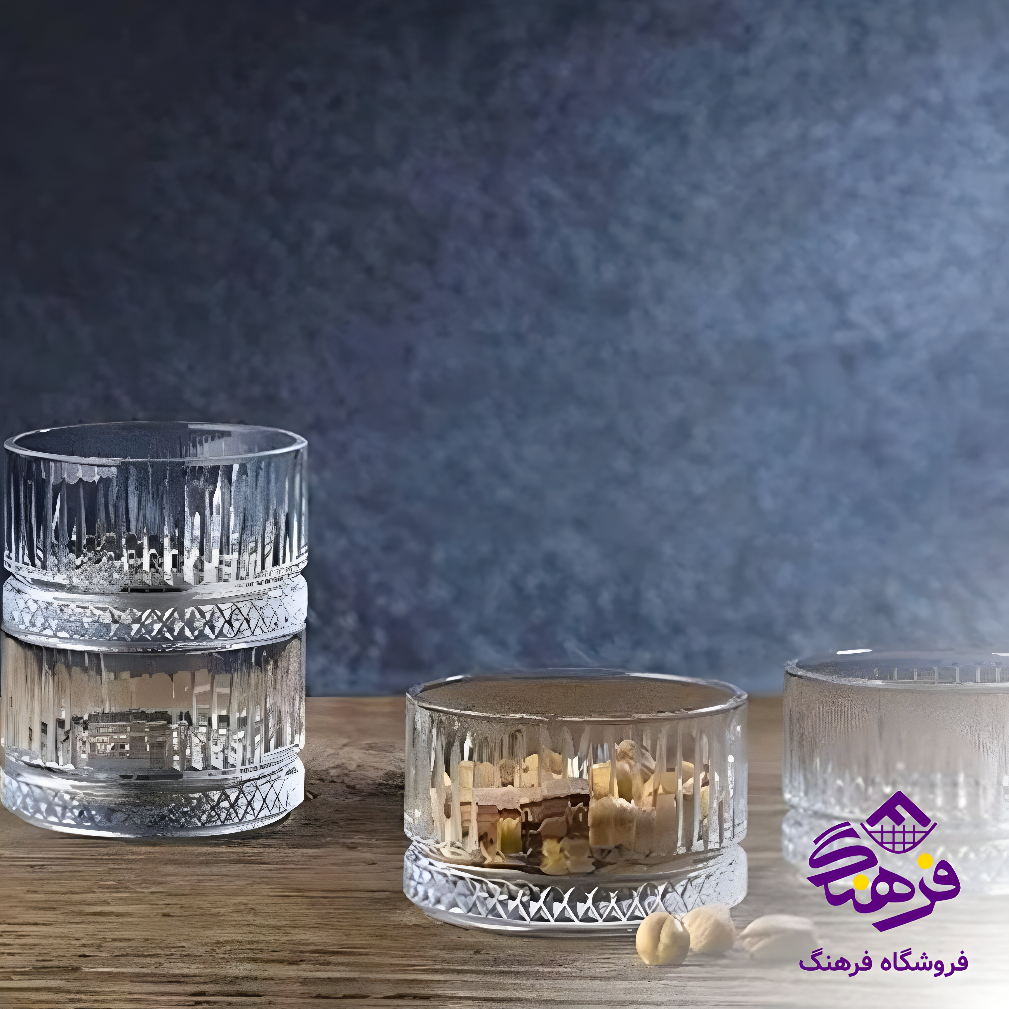 پیاله پاریس کادو نوری (4دک)