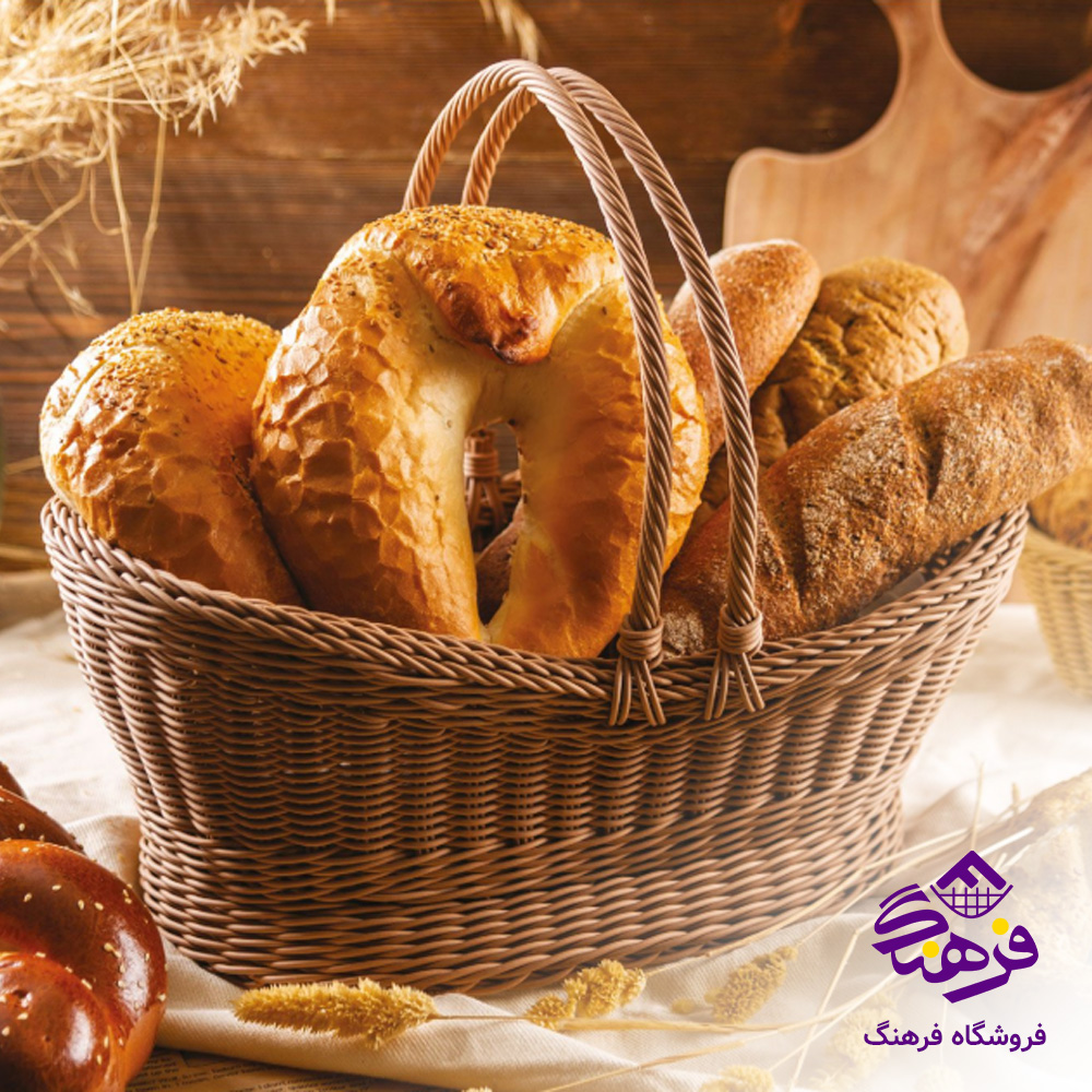 سبدخرید بافت زیبا یاس دسته دار