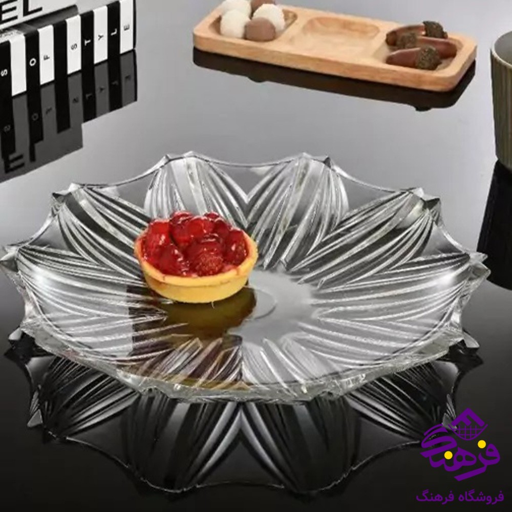 قاب شیرینی سیسیلی کادو بلور زنگان  2007