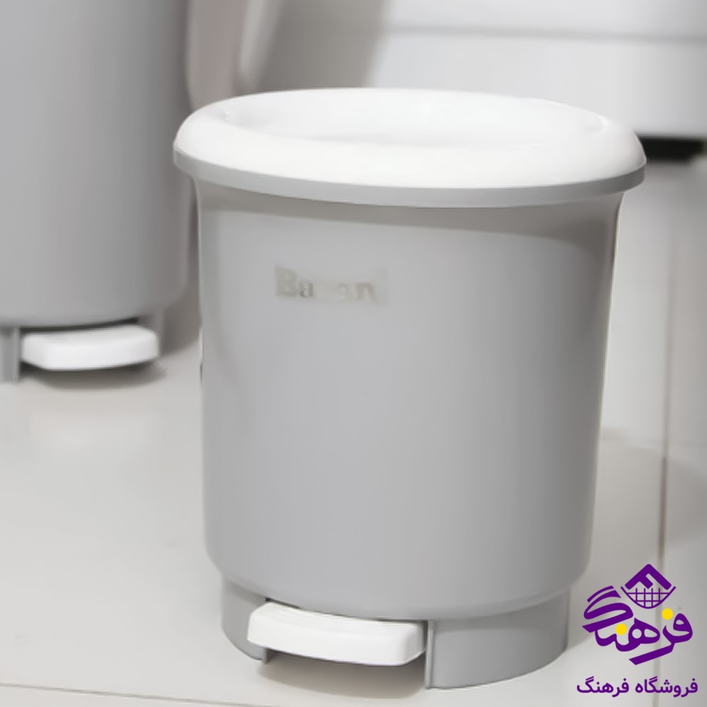سطل گرد 4ليتر کوچک ليمون