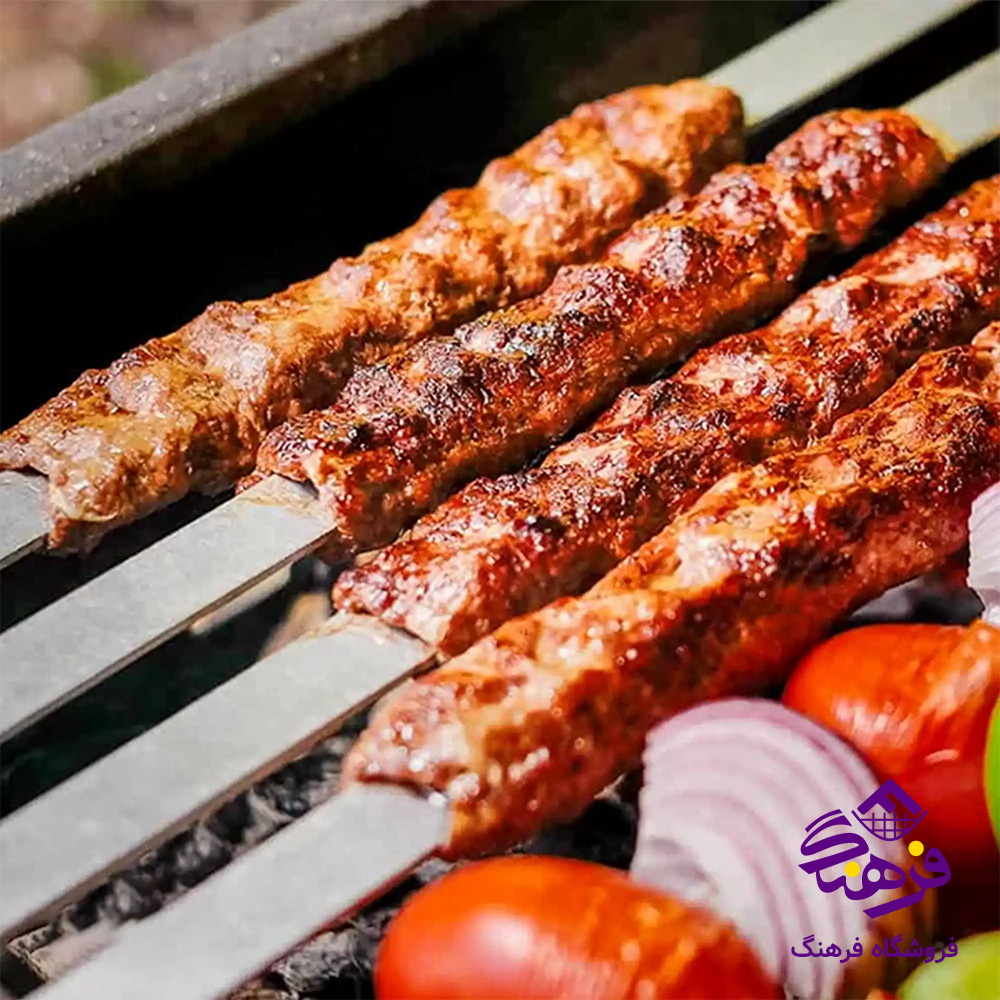 سيخ کباب استيل (هرعدد) ف2