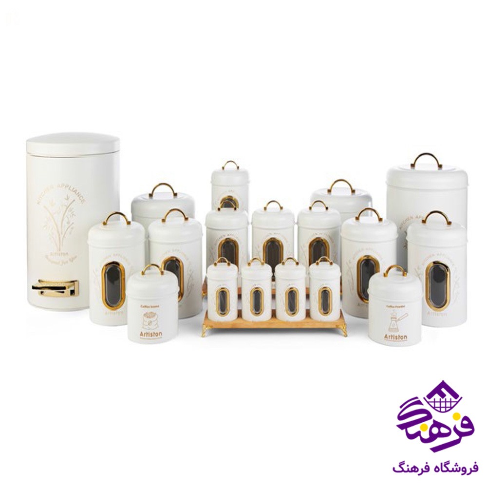 سرويس اشپزخانه ارتيستون 20پارچه ورونا سفيد 20818