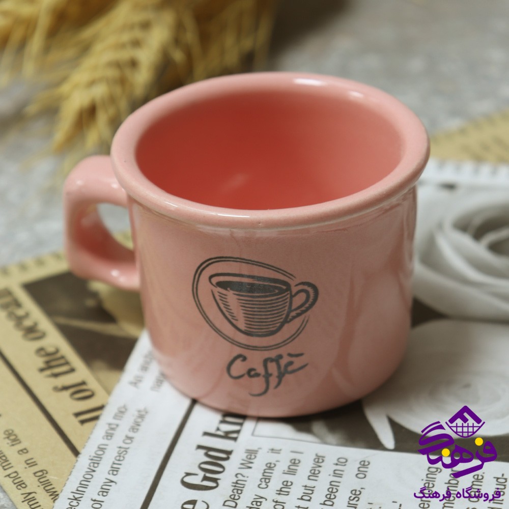 قهوه خوری رنگی 6عددی