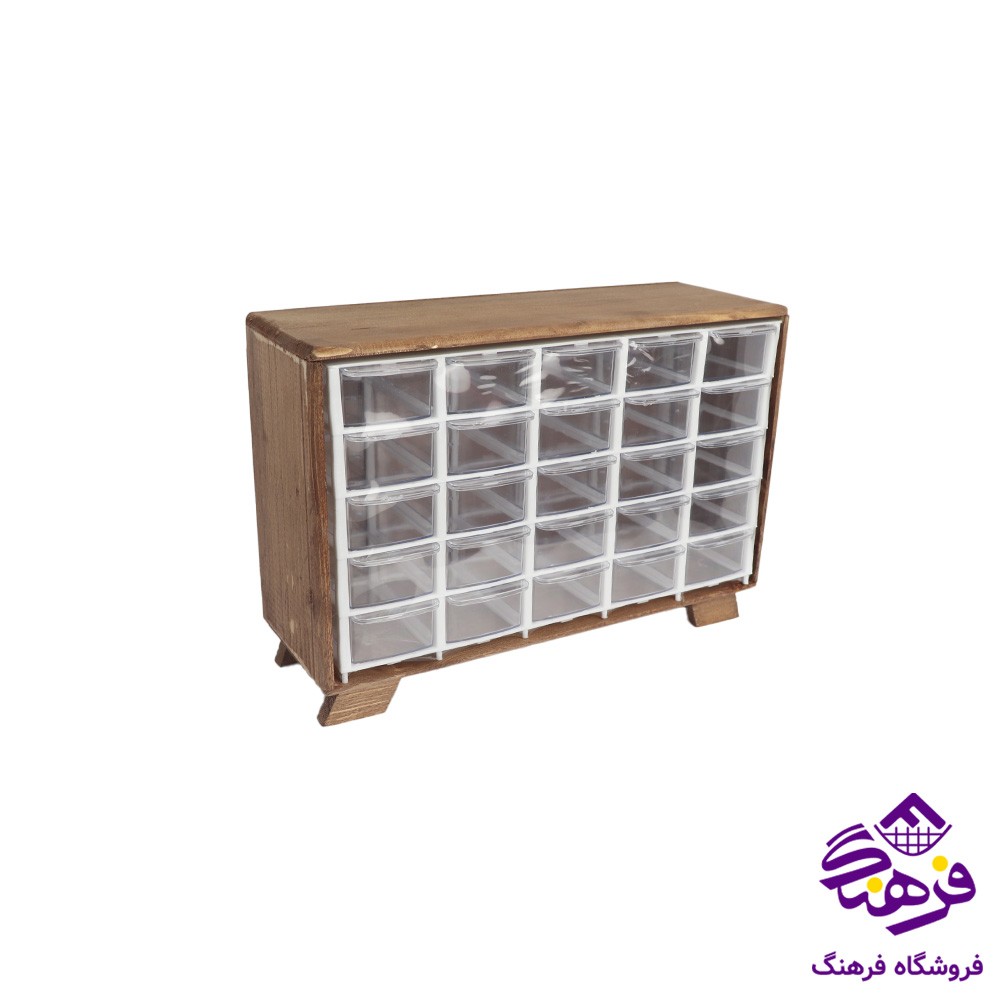 مگازین 25خانه مضرب5 قاب چوبی