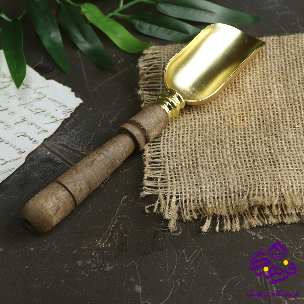 قاشق دسته چوبی دلوود 
