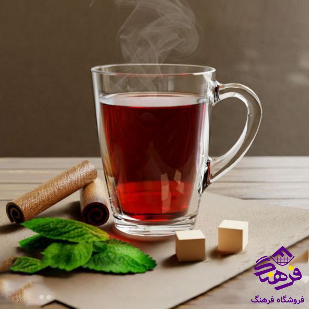 لیوان پیانو دسته دار بلور کادو کاوه 