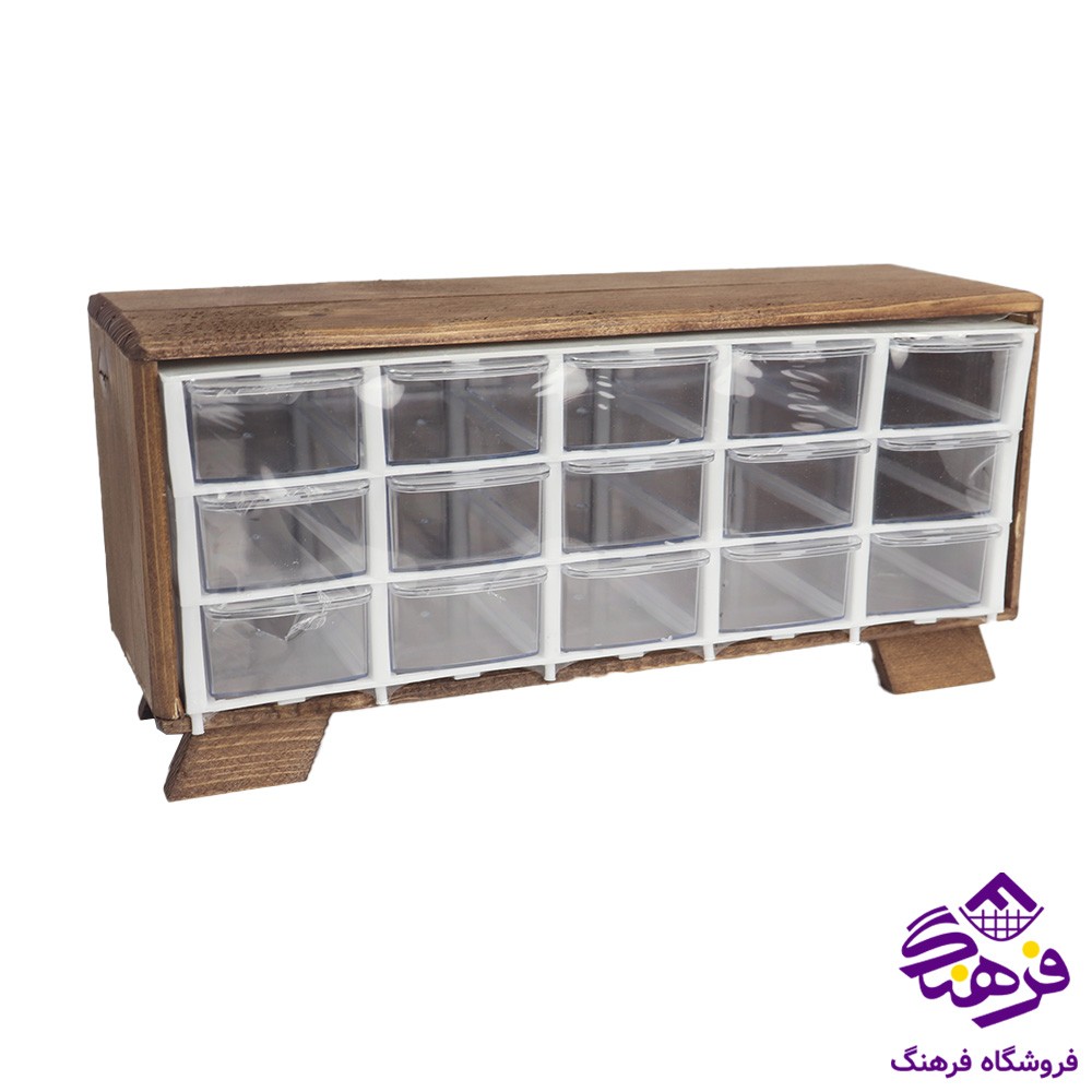 مگازین 15خانه مضرب5 قاب چوبی
