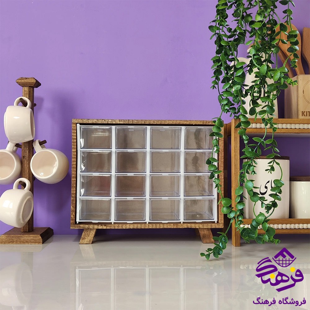مگازین 16خانه مضرب4 قاب چوبی