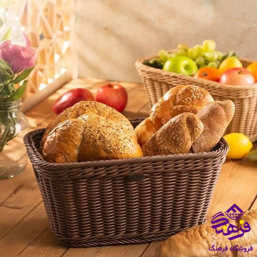 سبدبافت زیبا نرگس مستطیل