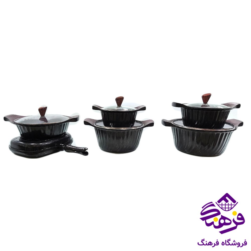 سرويس قابلمه 12پارچه گرانيت MRS 410 - 400