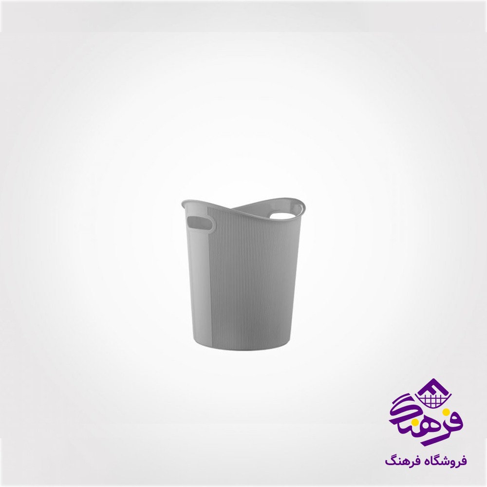 سطل کاغذ لیمون شیاردار کوچک