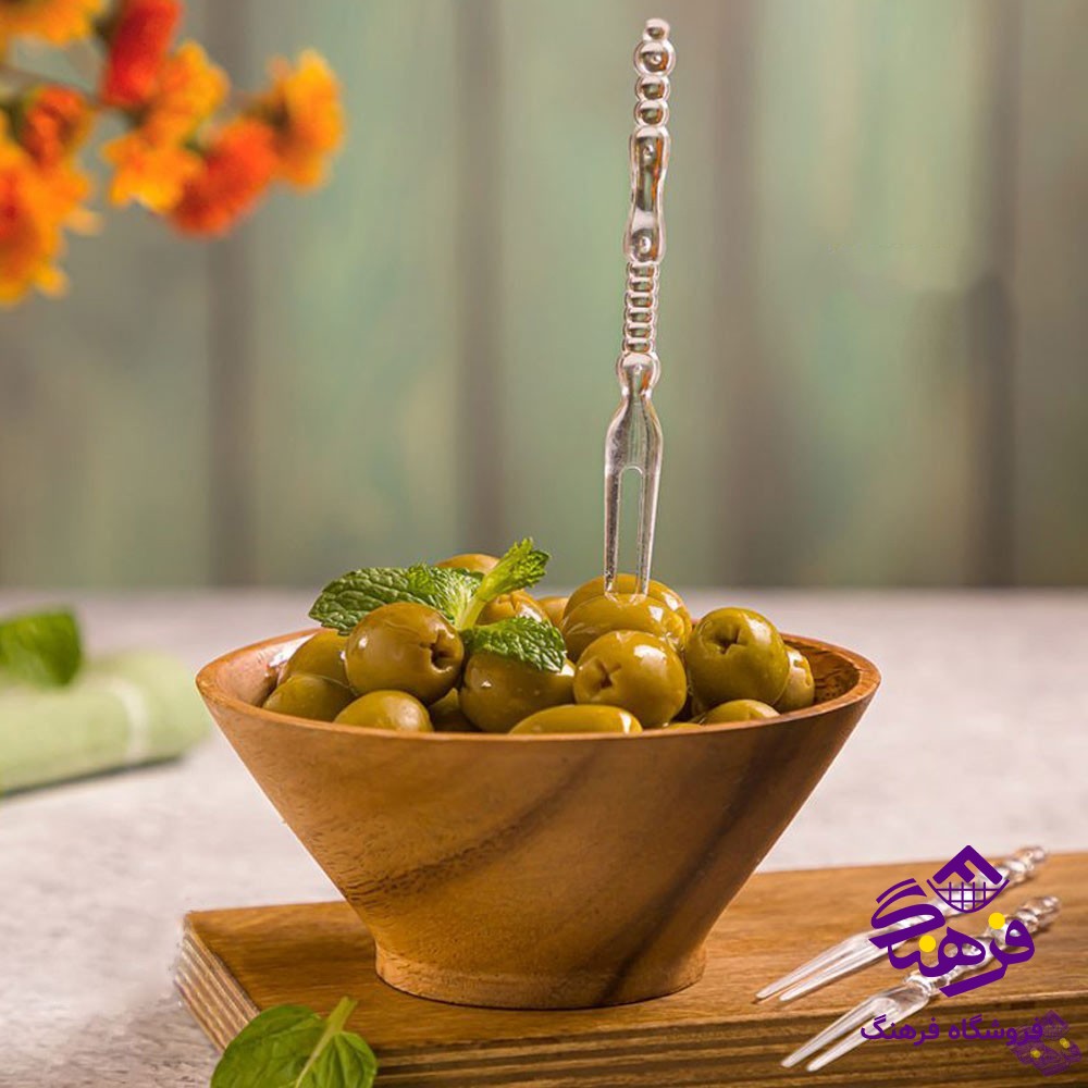 چنگال لیمون زیتون خوری