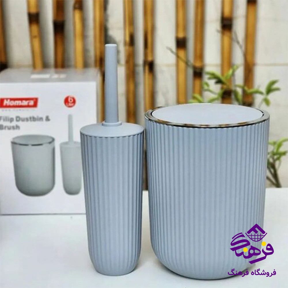 سطل و فرچه همارا زبرا بادبزني