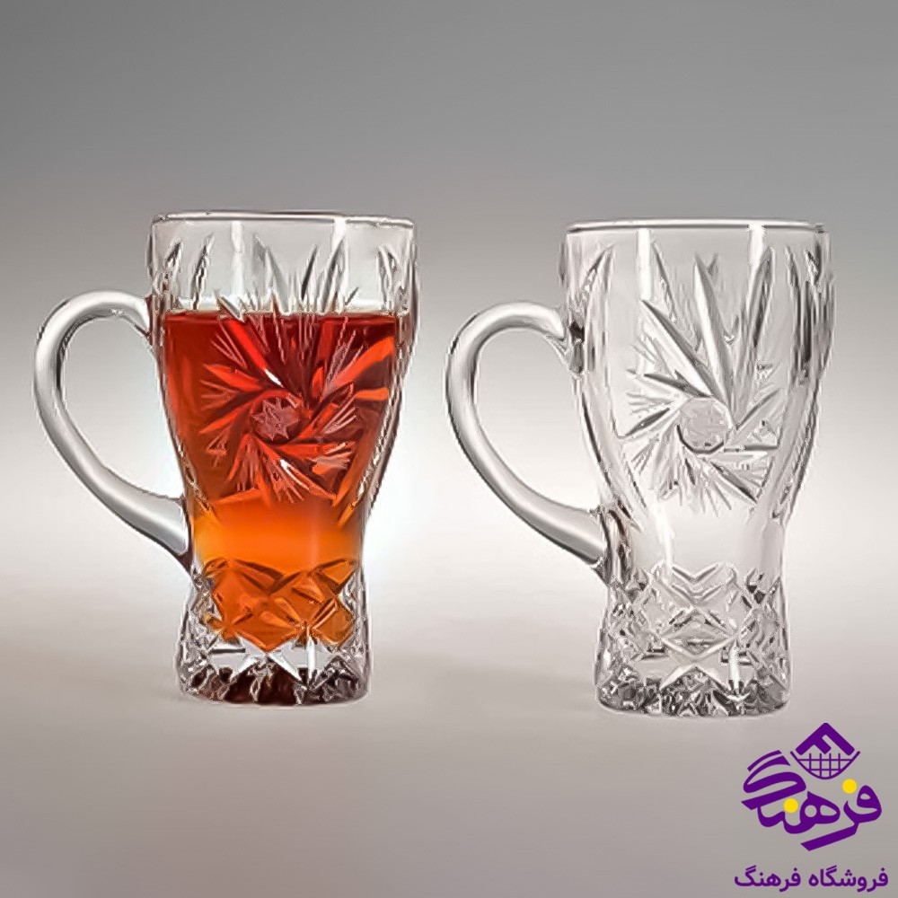 استکان سان استار نیو دسته دار کادو کاوه 6دک