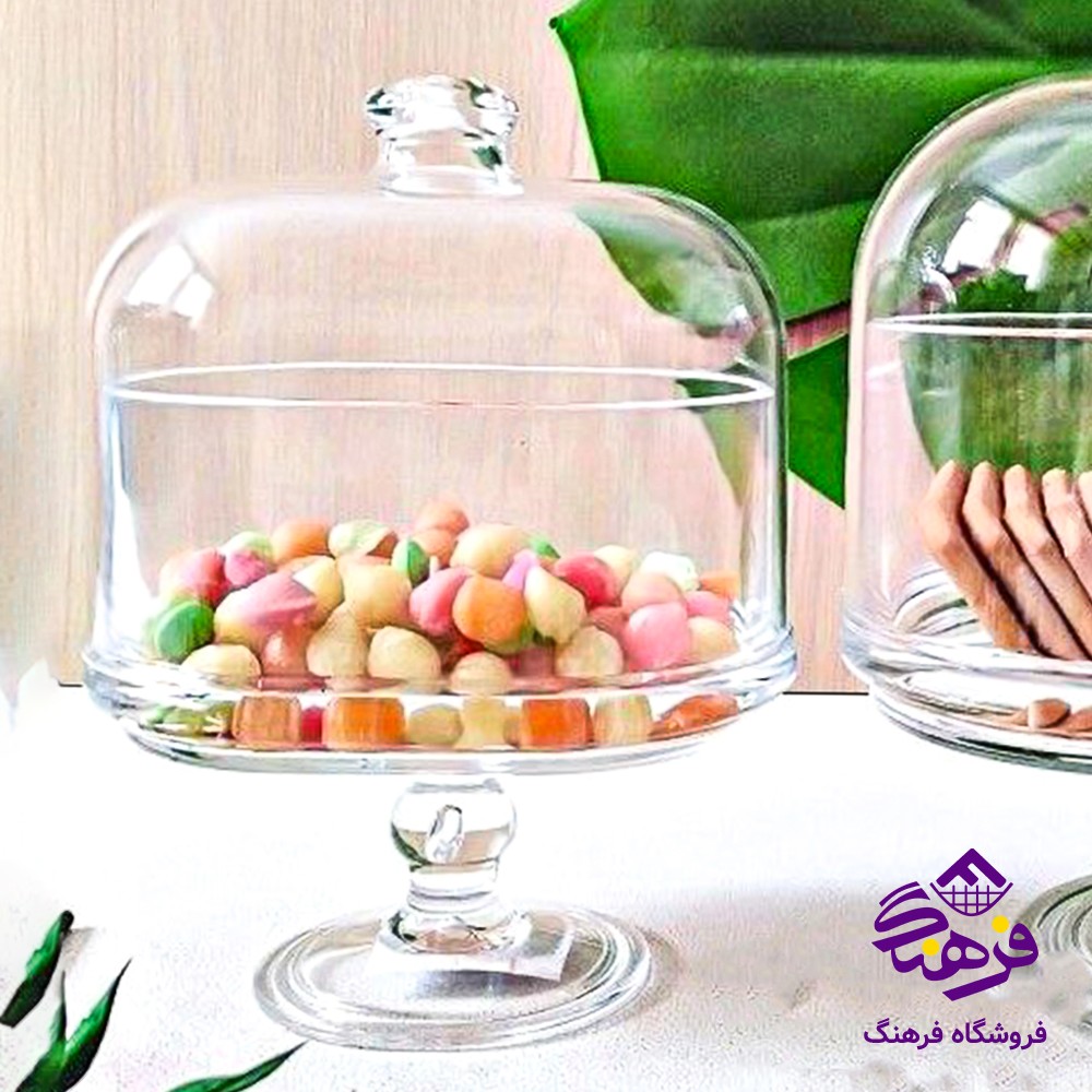 شکلات اکروليک بيضي کوچک پايه دار (72دک)