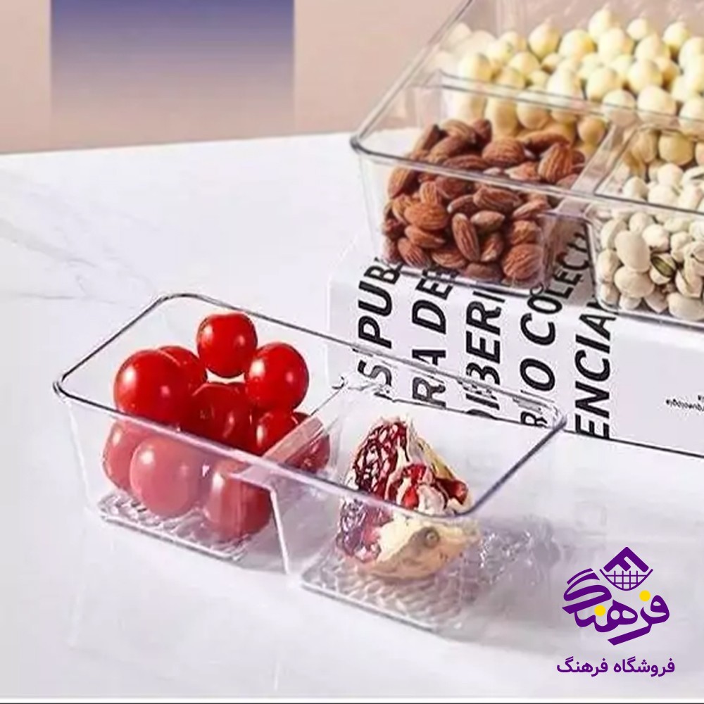 ظرف مرسی اشکی 2خانه 600.77