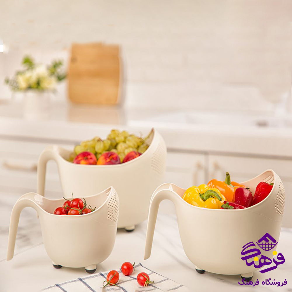 سرویس برنج شوی لیمون دسته دار
