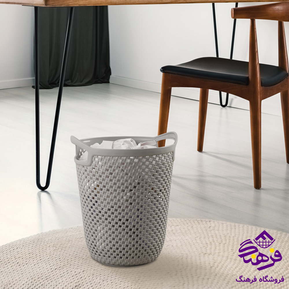 سطل کاغذ لیمون بافت