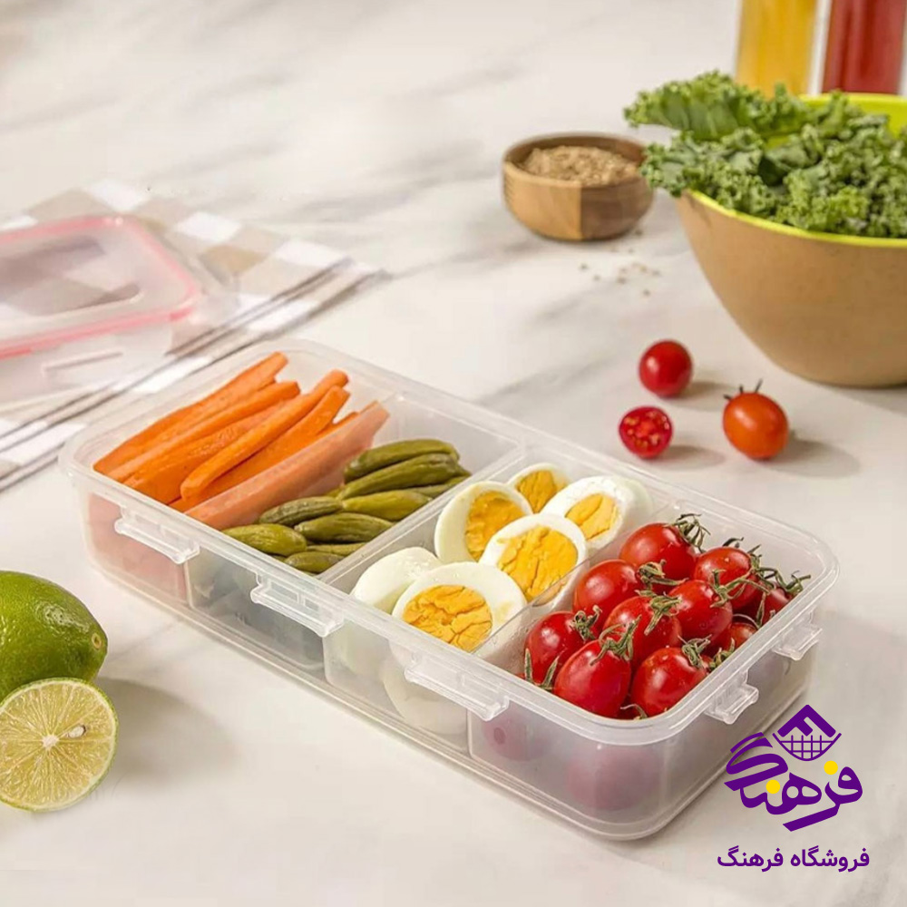 فریزری لیمون مستطیل 4خانه