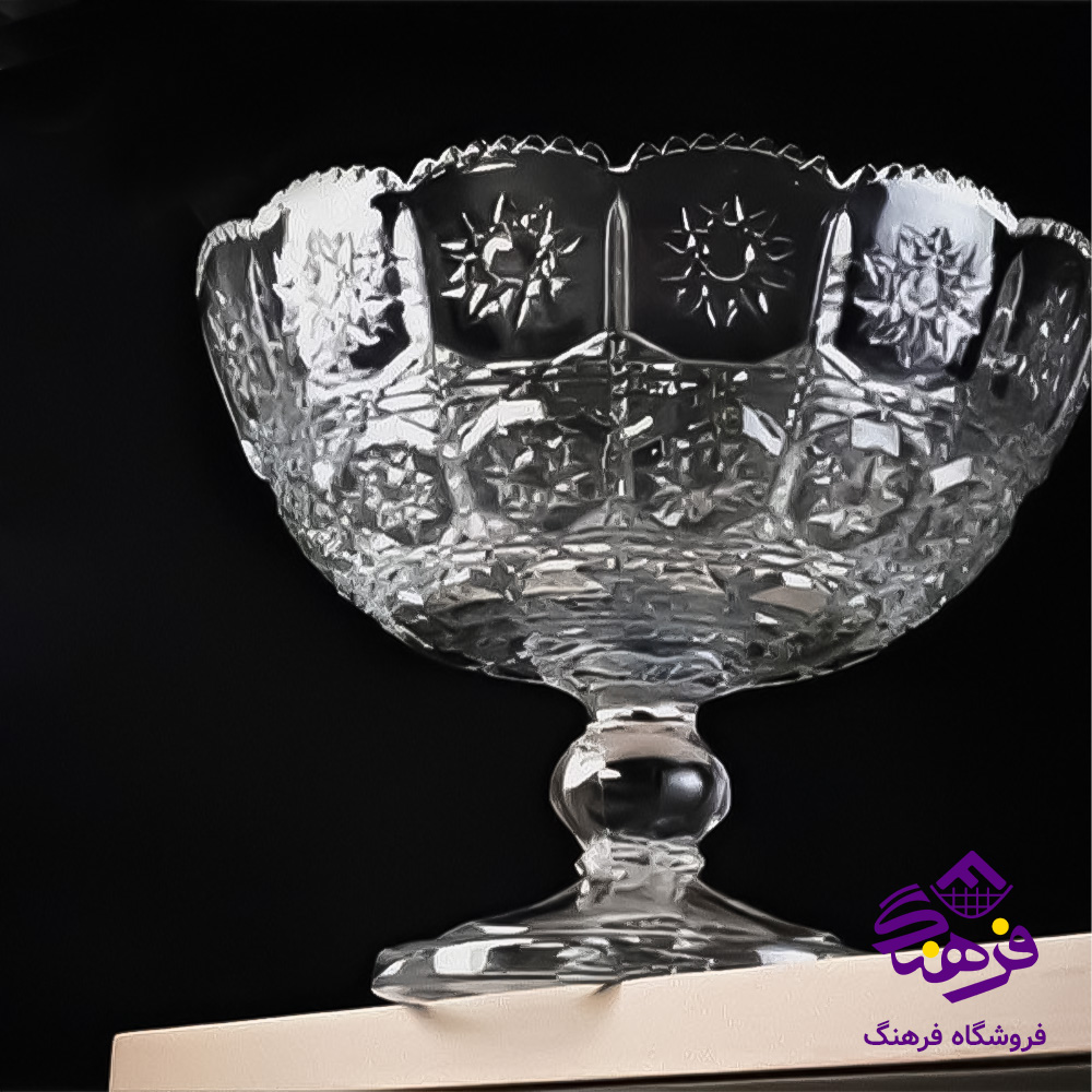 کاسه اجیل فوجین پایه دار کادو کاوه (4دک)