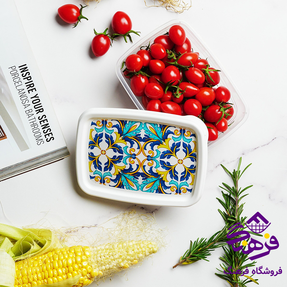 فریزری مارتا طرحدار مستطیل 600 گلد 110771